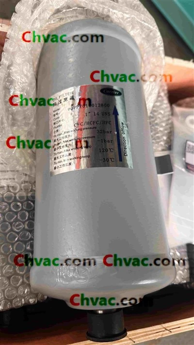 فلتر الزيت الناقل 00PPY010012800 مع طوقا 00PSY0100011716 لمبرد 30XW 30HXC